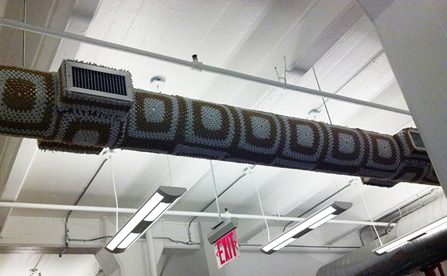 crochet vent cozy